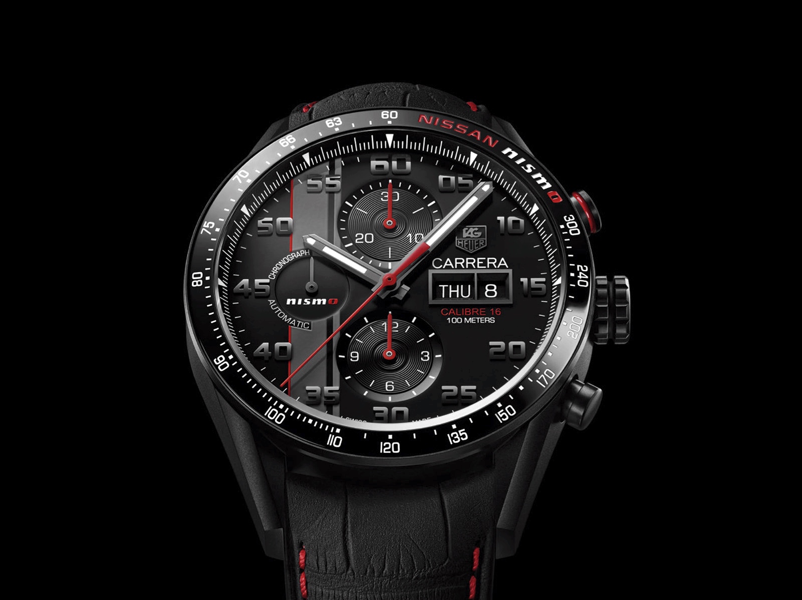 tag carrera calibre 16 titanium pvd