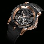 Roger Dubuis Excalibur Doble Tourbillon Skeleton. <br/> Gran complicación, mínima expresión.