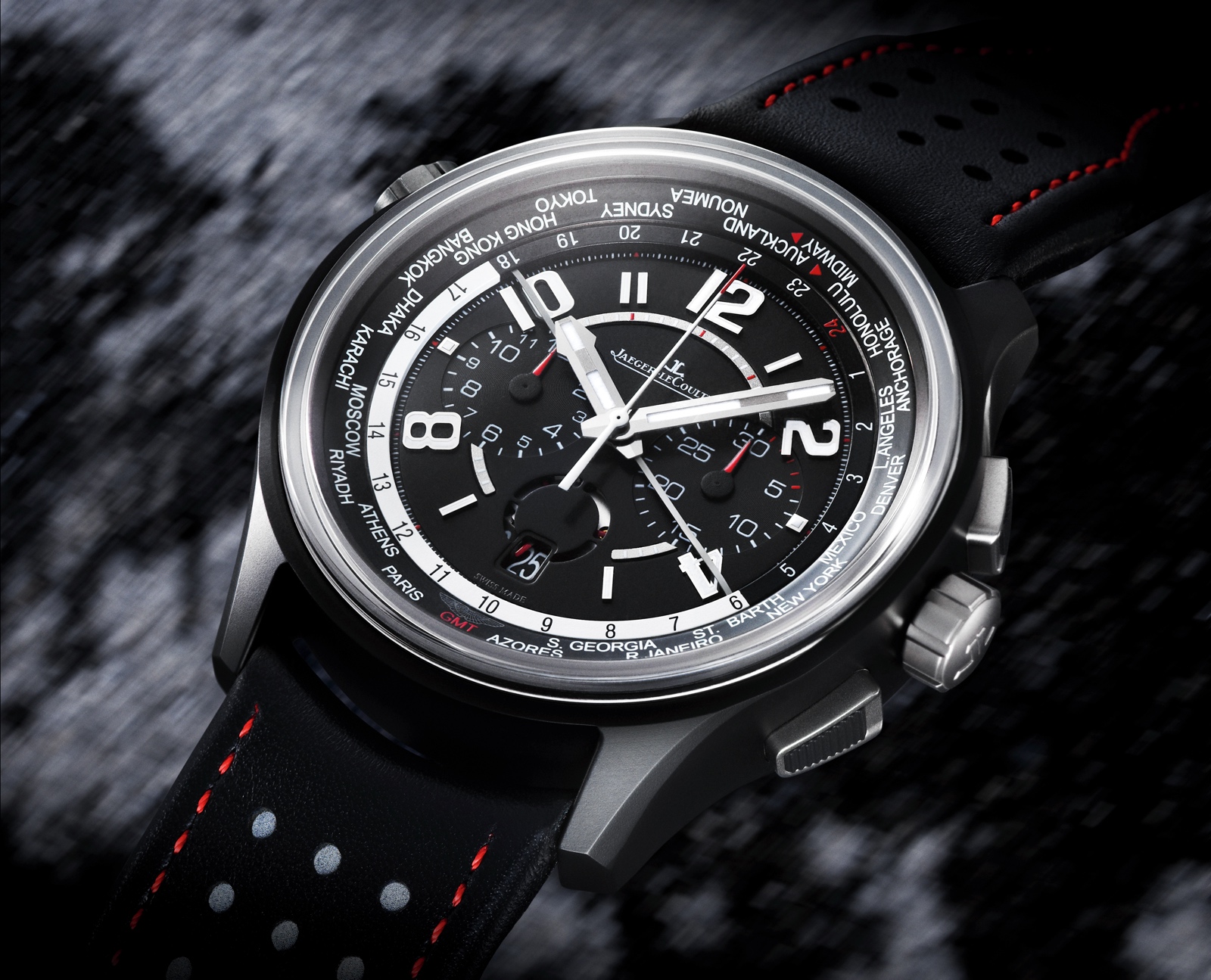 Jaeger AMVOX5 World Chronograph Cermet