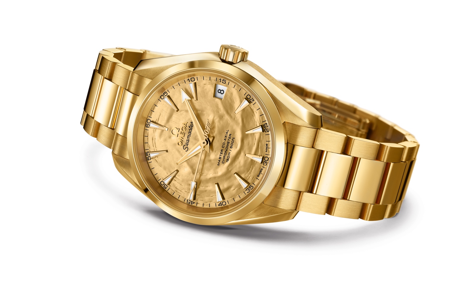 Gold omega watch best sale