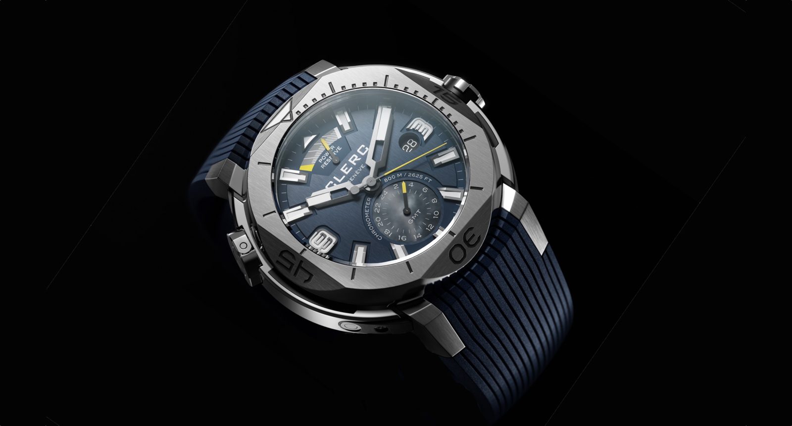 Hydroscaph GMT, cuarta generación de divers de Clerc Genève.