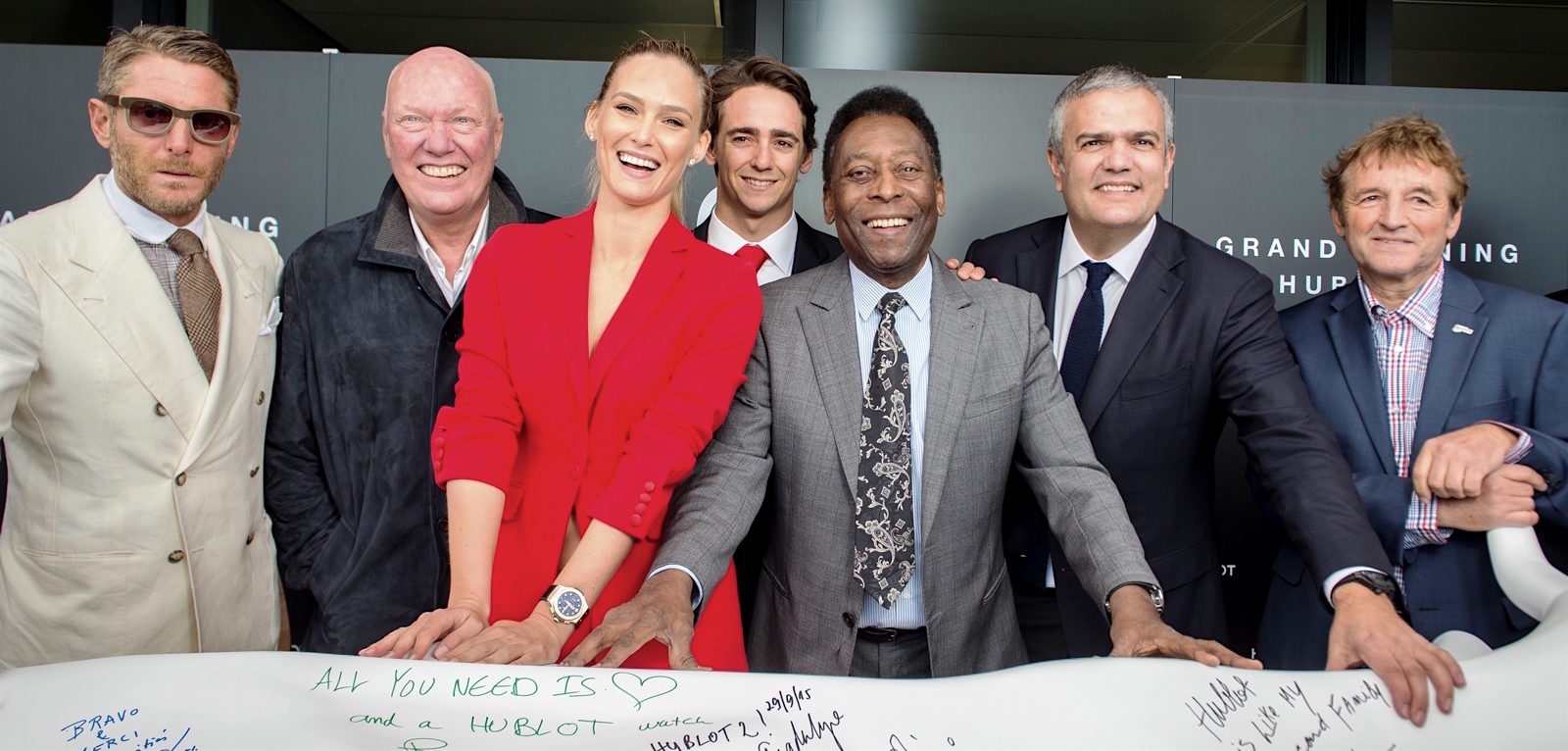 Bar Refaeli y Pelé Manufactura Hublot