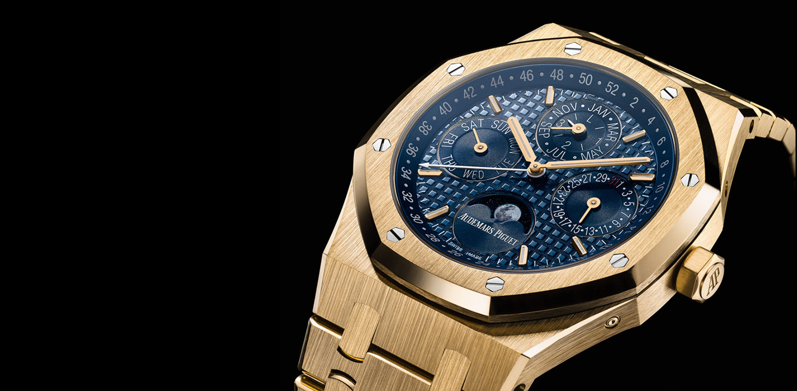 Audemars Piguet Royal Oak Perpetual Calendar Yellow Gold portada