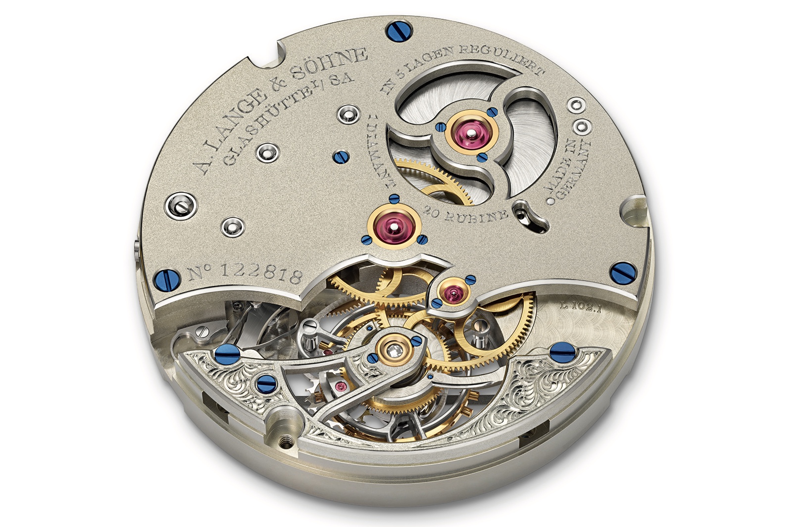 Lange 1815 Tourbillon 200 Aniversario Calibre