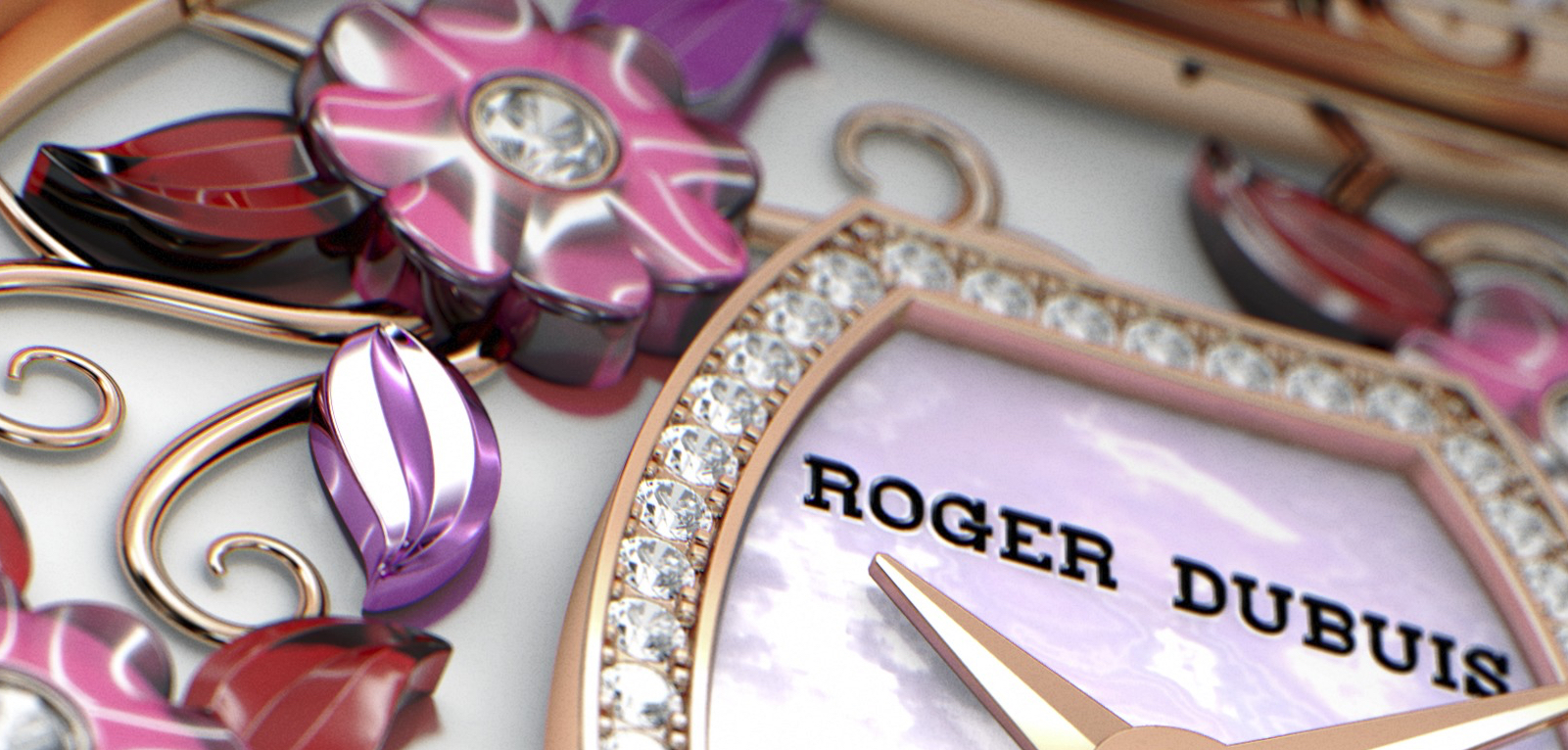 Roger-Dubuis-Blossom-Velvet-Pink-Detail