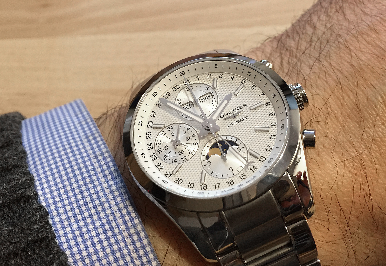 Longines conquest classic online moonphase