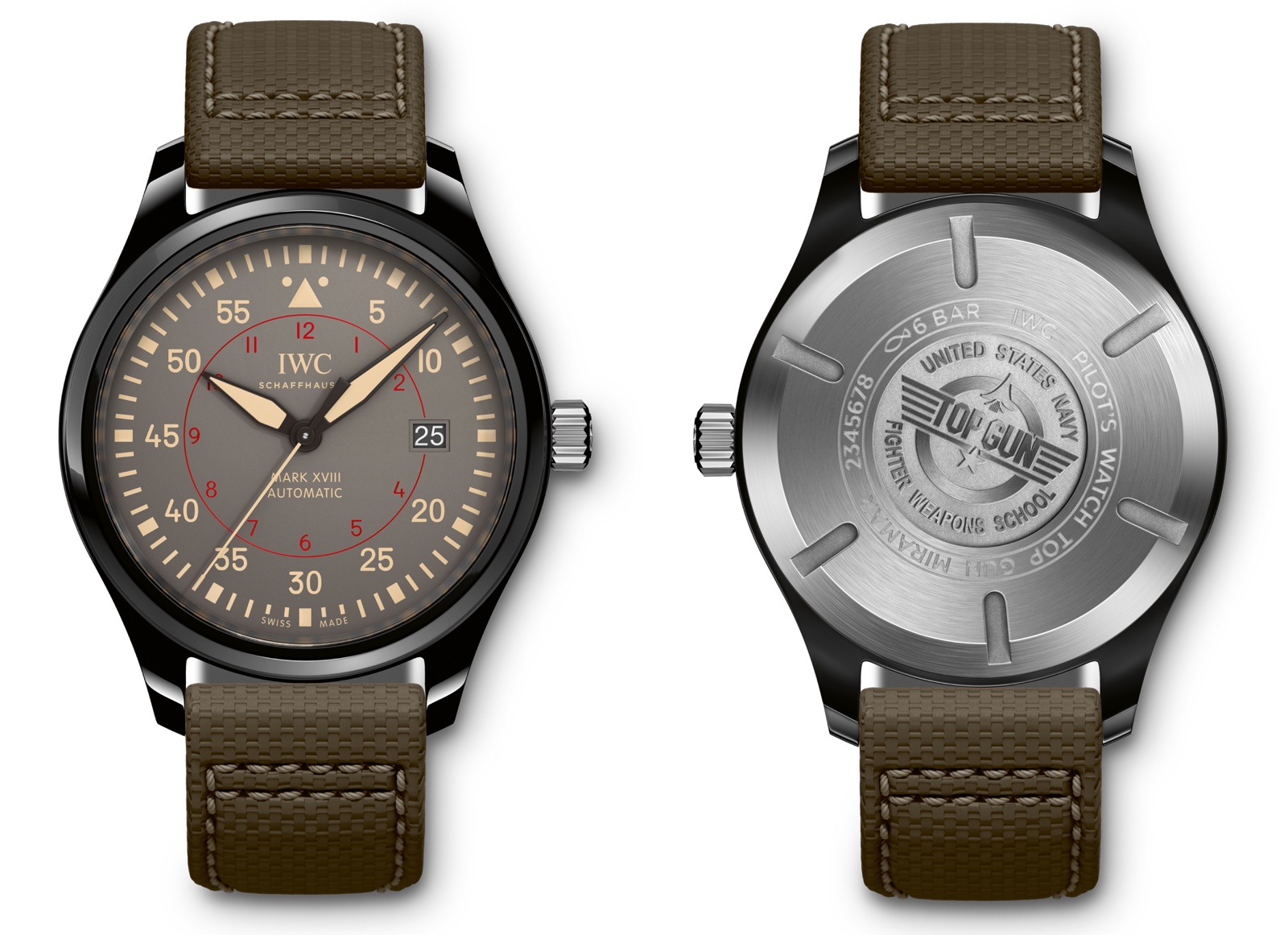 IWC 2016 Pilot Watch Mark XVIII Top Gun Miramar