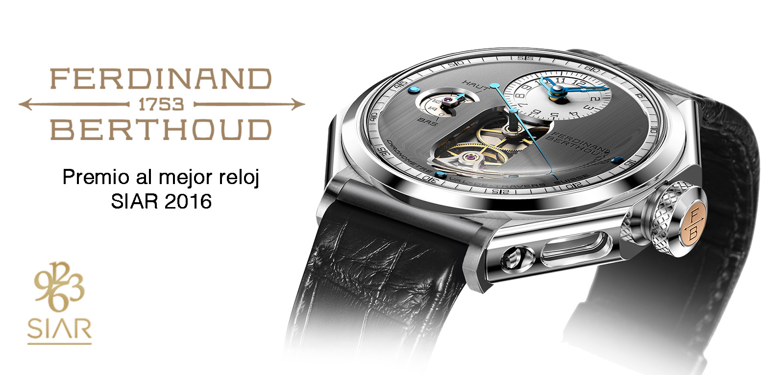 SIAR 2016 Chronométre FERDINAND BERTHOUD FB 1 portada