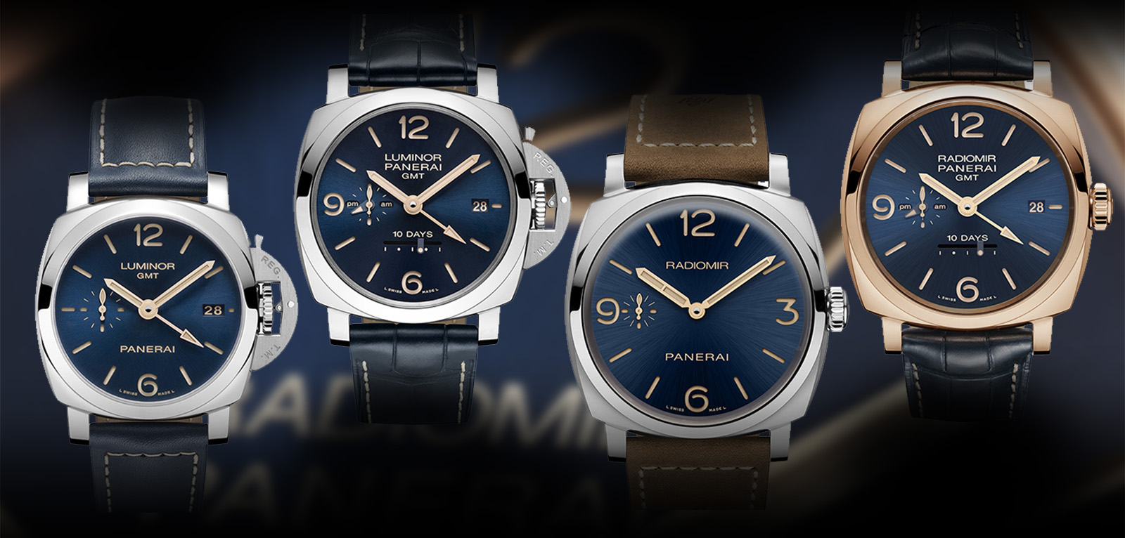 PANERAI esferas azules