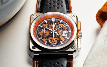 Bell & Ross BR 03-94 AeroGT Orange -01