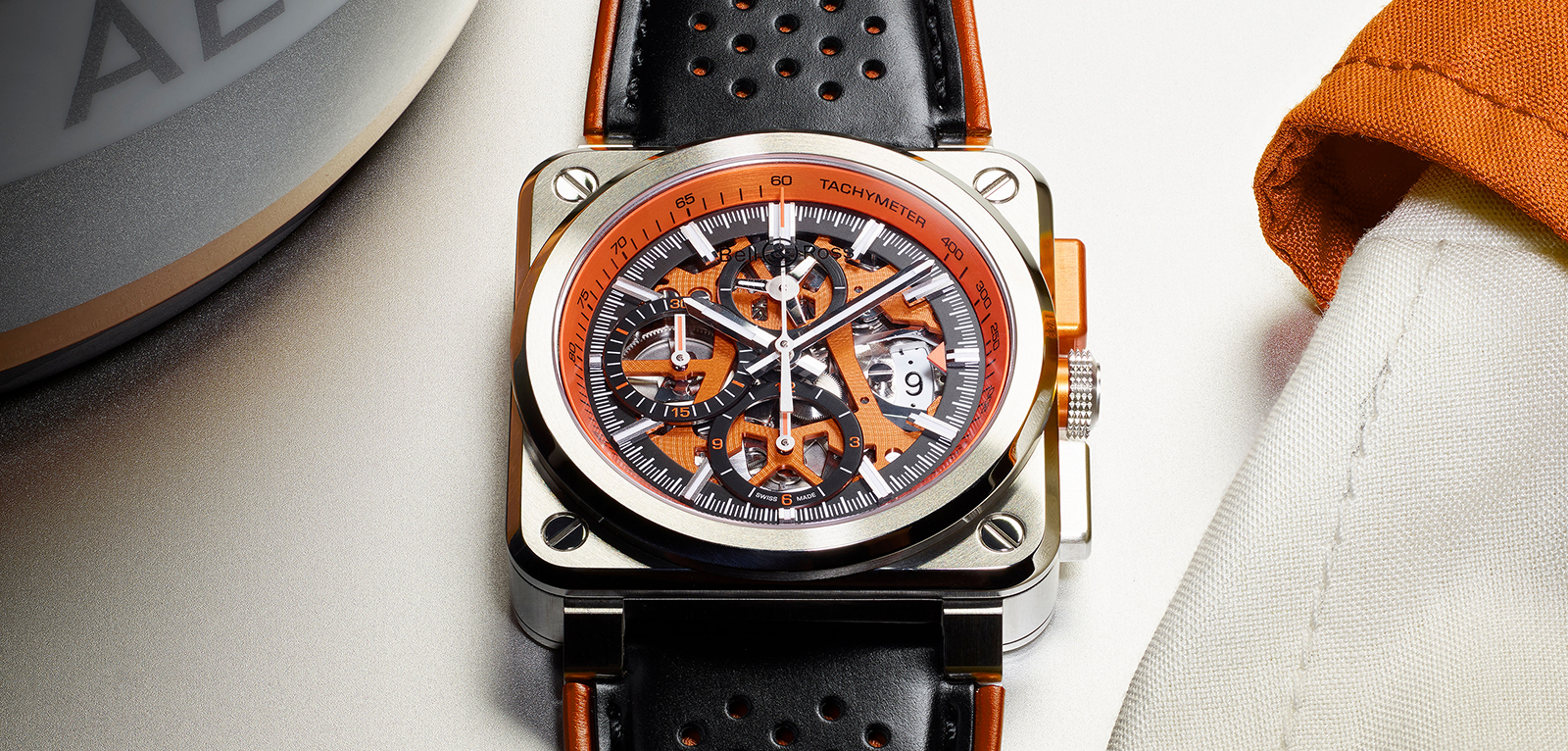 Bell & Ross BR 03-94 AeroGT Orange -01