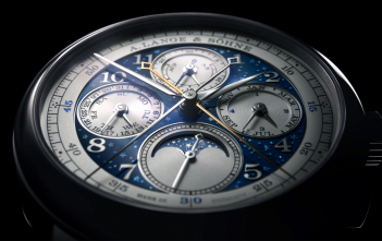 Lange 1815 Rattrapante Perpetual Calendar Header