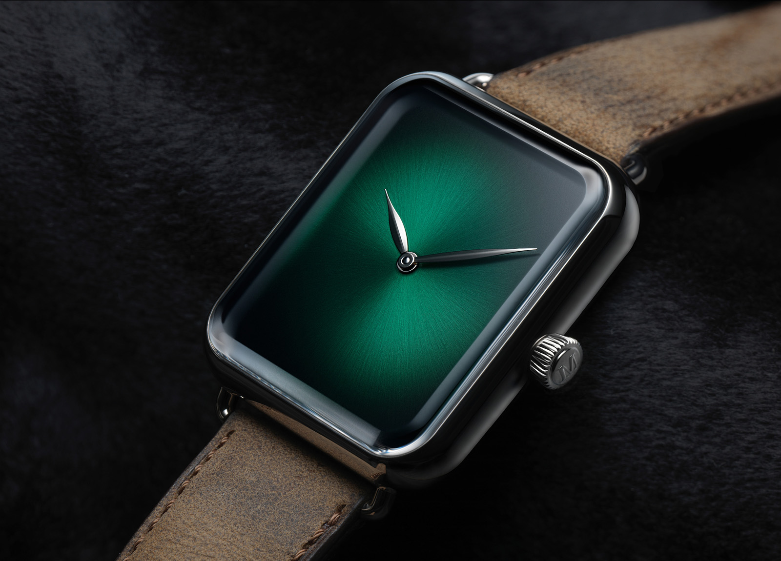 H. Moser Swiss Alp Watch Cosmic Green