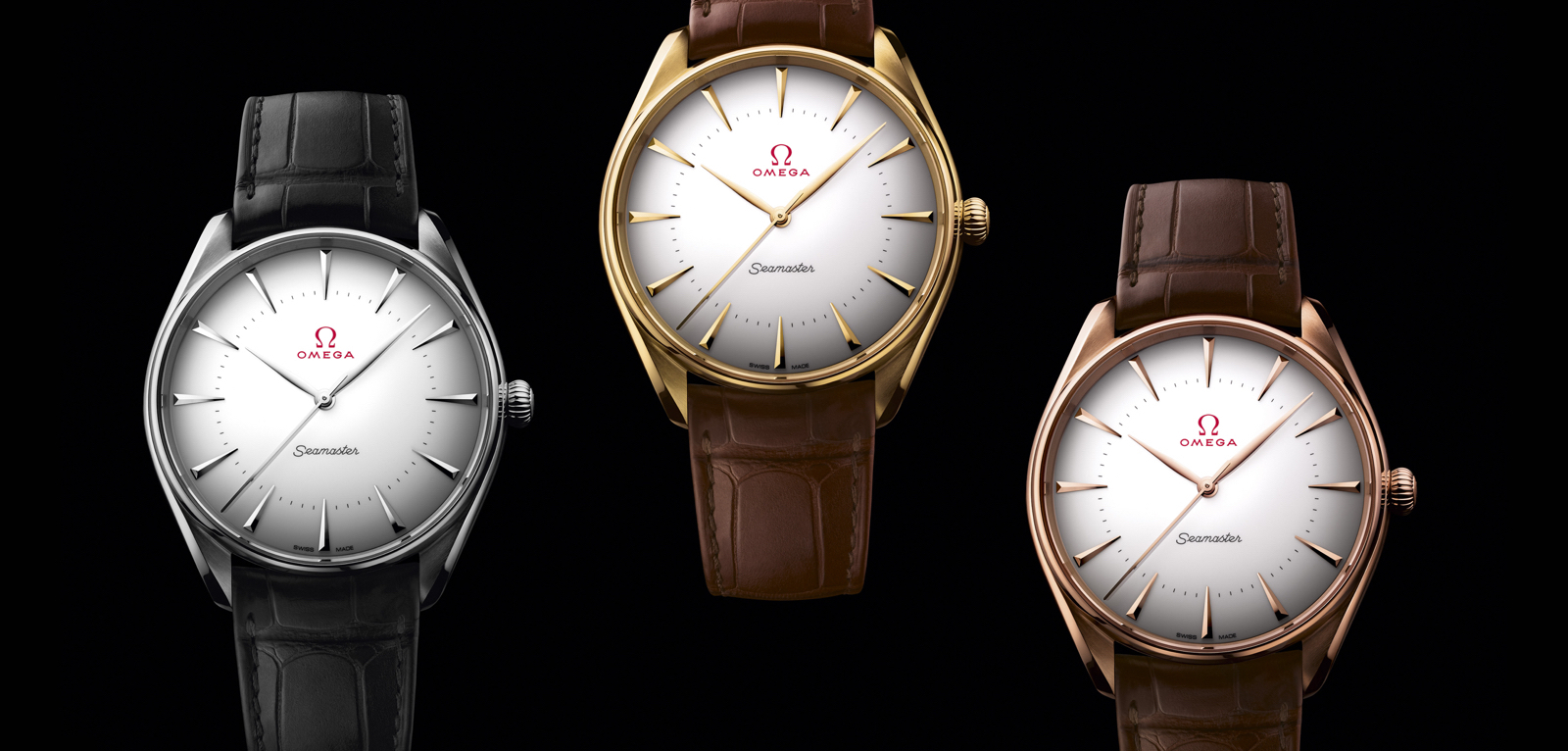 Omega Seamaster Olympic Games Gold Collection.