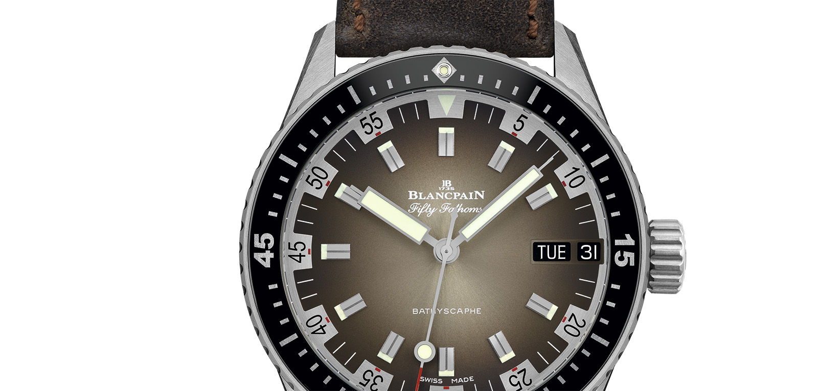 Blancpain Fifty Fathoms Bathyscaphe Day Date 70s