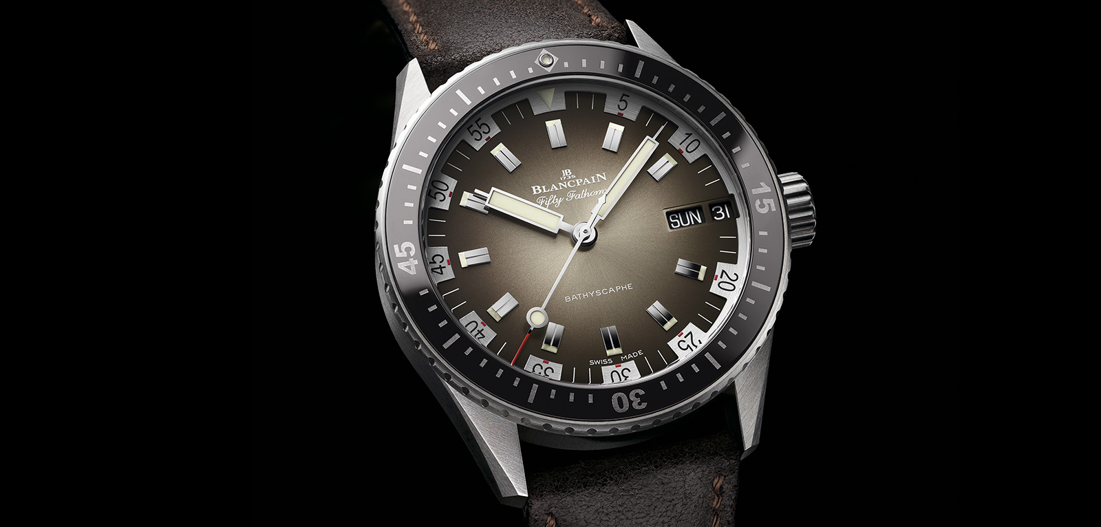 Blancpain Fifty Fathoms Bathyscaphe Day Date 70s