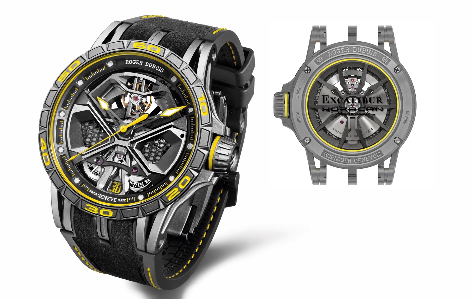 Roger Dubuis Excalibur Huracán Performante Combo