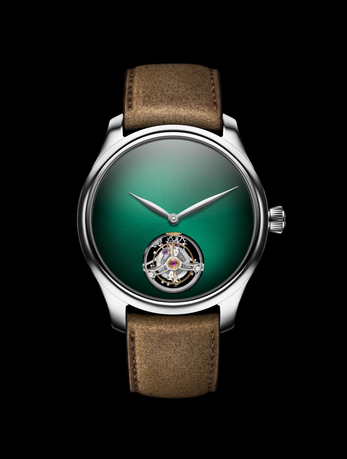 H.Moser Endeavour Tourbillon Concept Cosmic Green