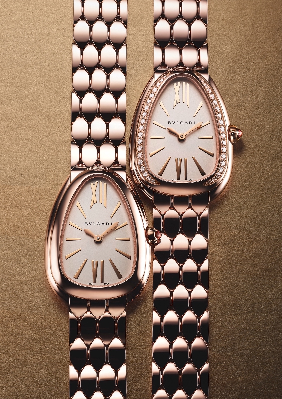 Bulgari en Baselworld 2019 - Serpenti Seduttori rose gold duo