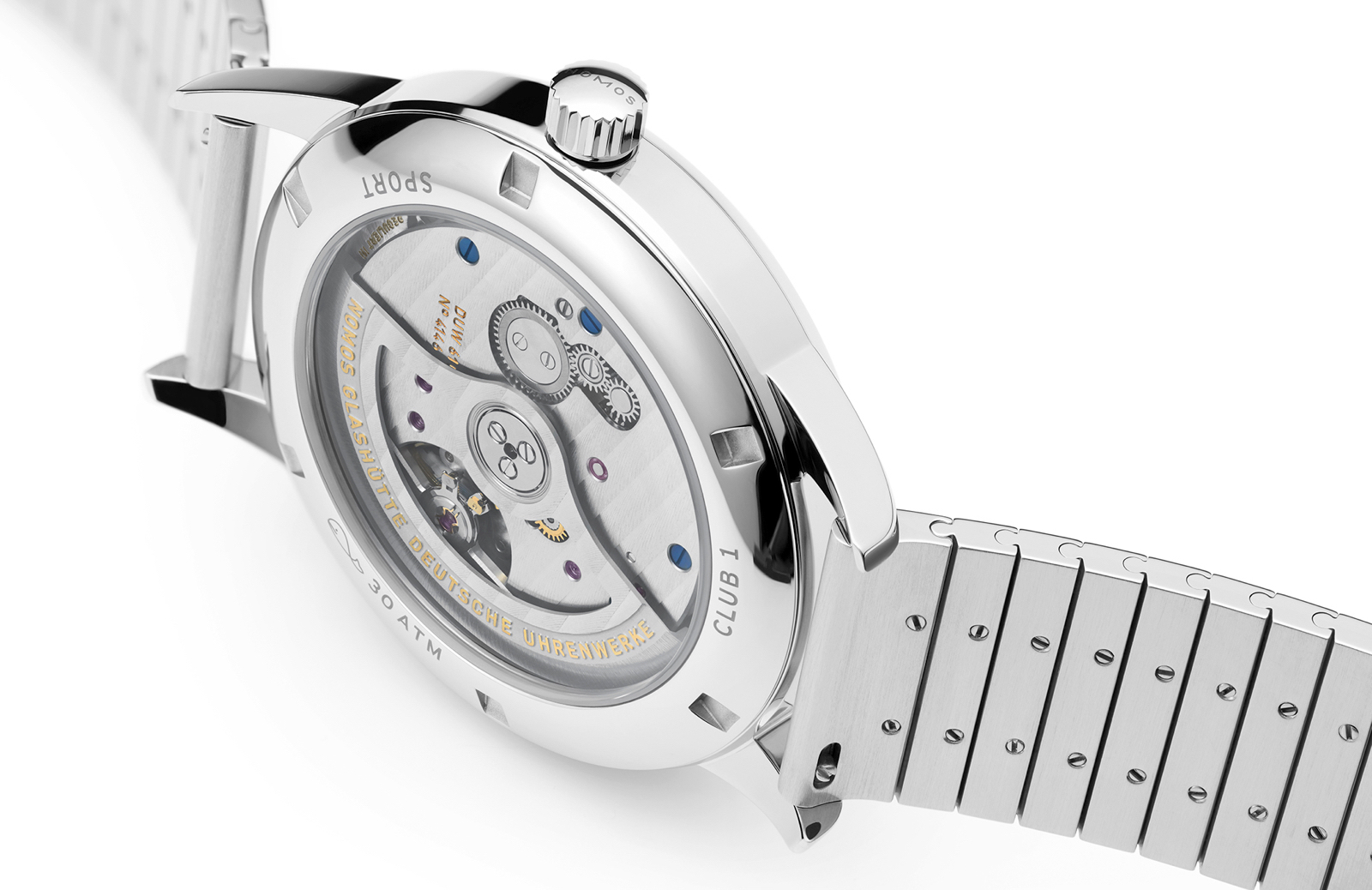 NOMOS Club Sport Caseback