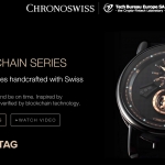 Chronoswiss lanza una serie de relojes respaldados por la tecnología Blockchain.