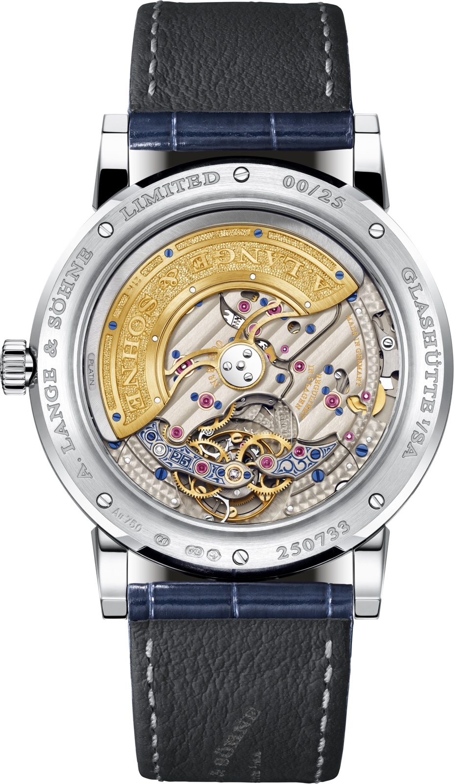 Lange 1 Tourbillon Perpetual Calendar 25th Anniversary Edition Caseback