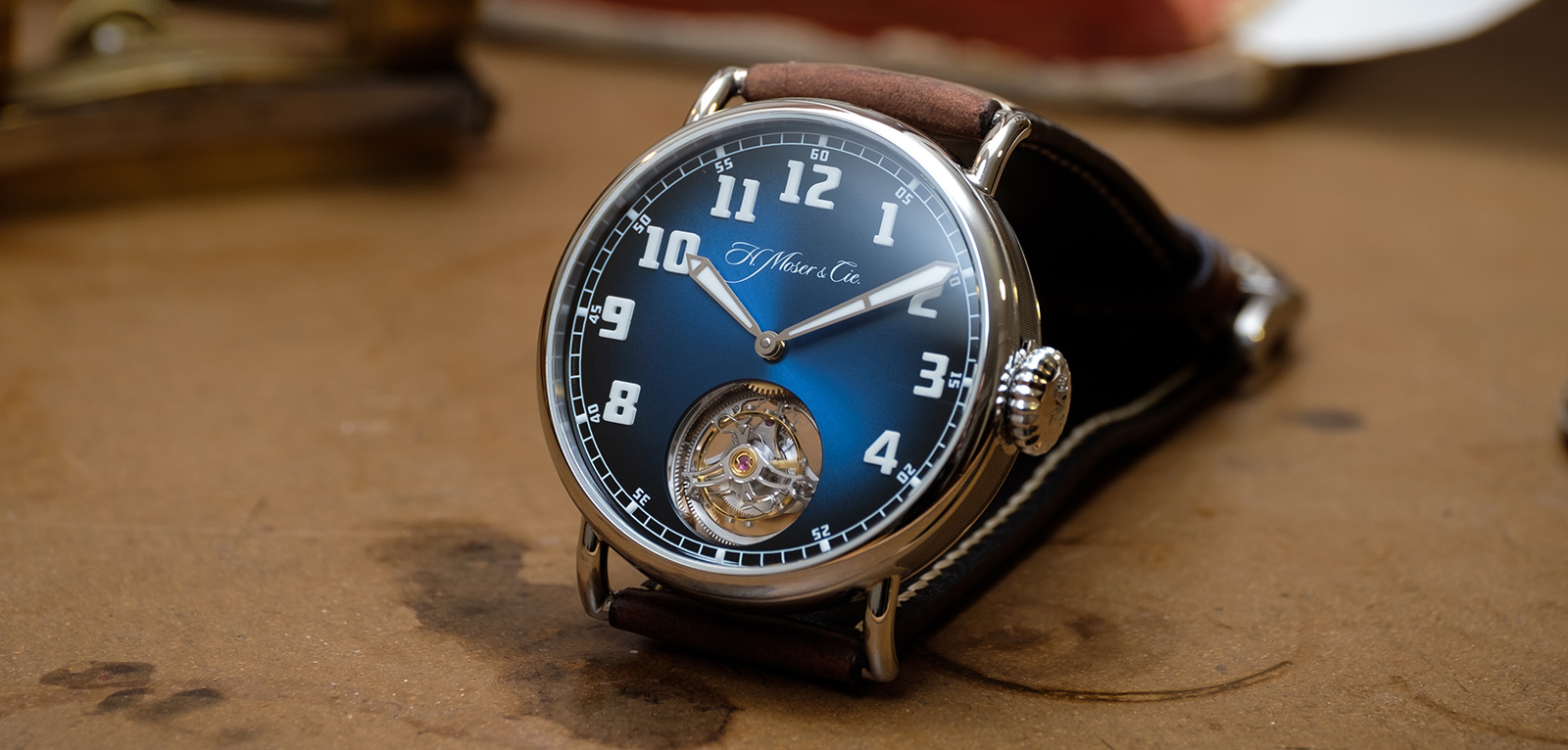 H. Moser Cie. Heritage Tourbillon Funky Blue Watch Test