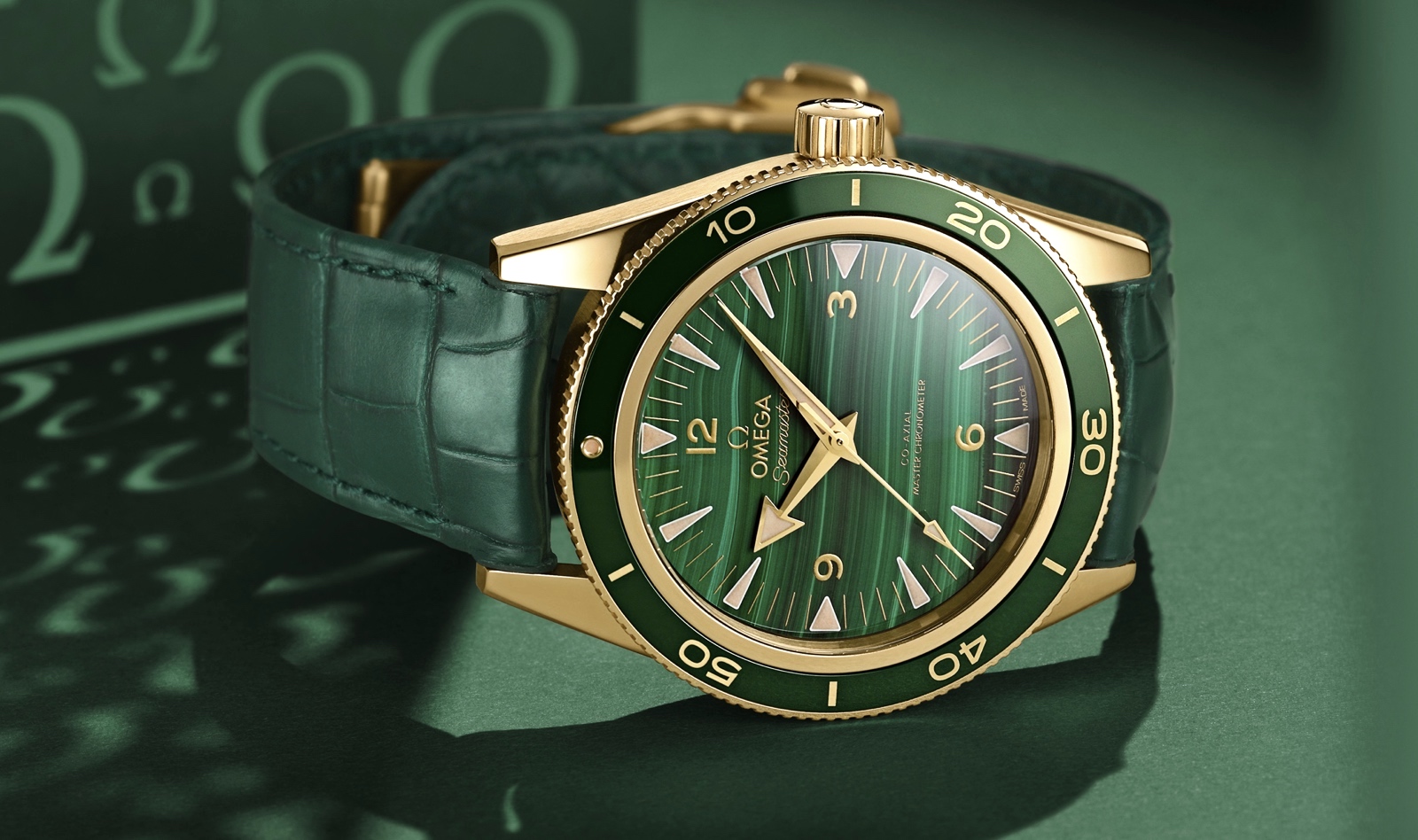 Omega Seamaster 300 Malachite