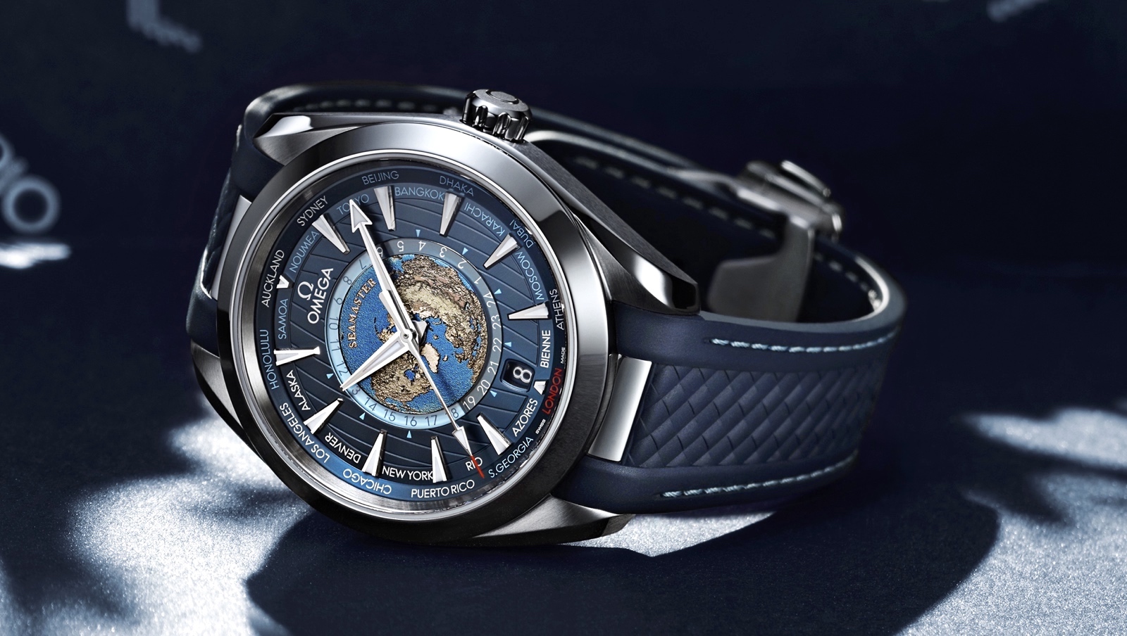 Omega Seamaster Aqua Terra Worldtimer