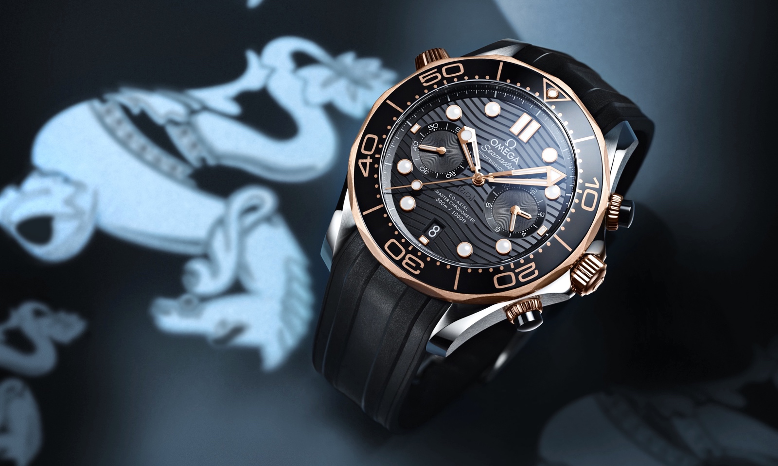 Omega Seamaster Diver 300M Chronograph Bicolor