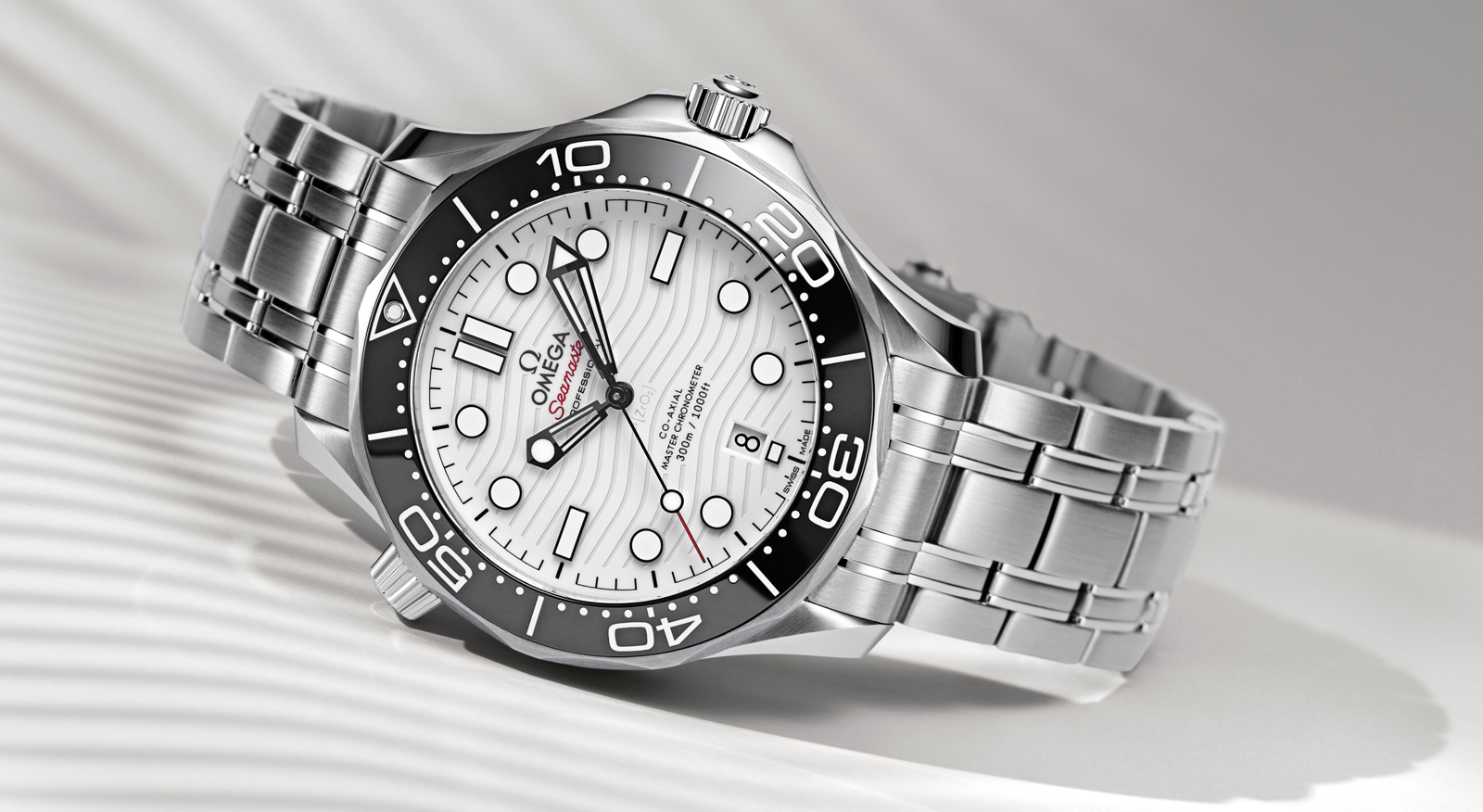 Omega Seamaster Diver 300M Esfera Blanca