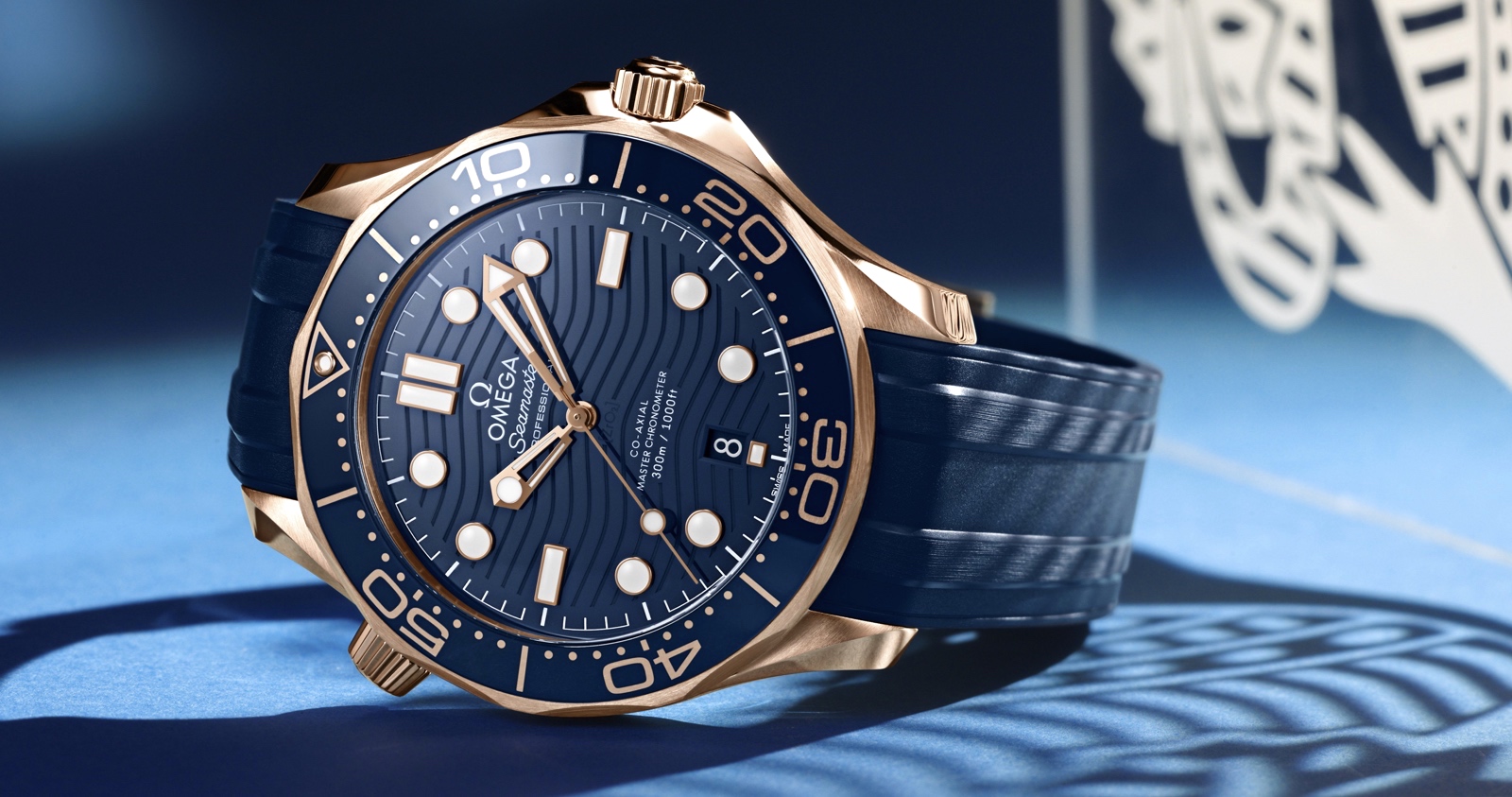 Omega Seamaster Diver 300M Sedna Gold