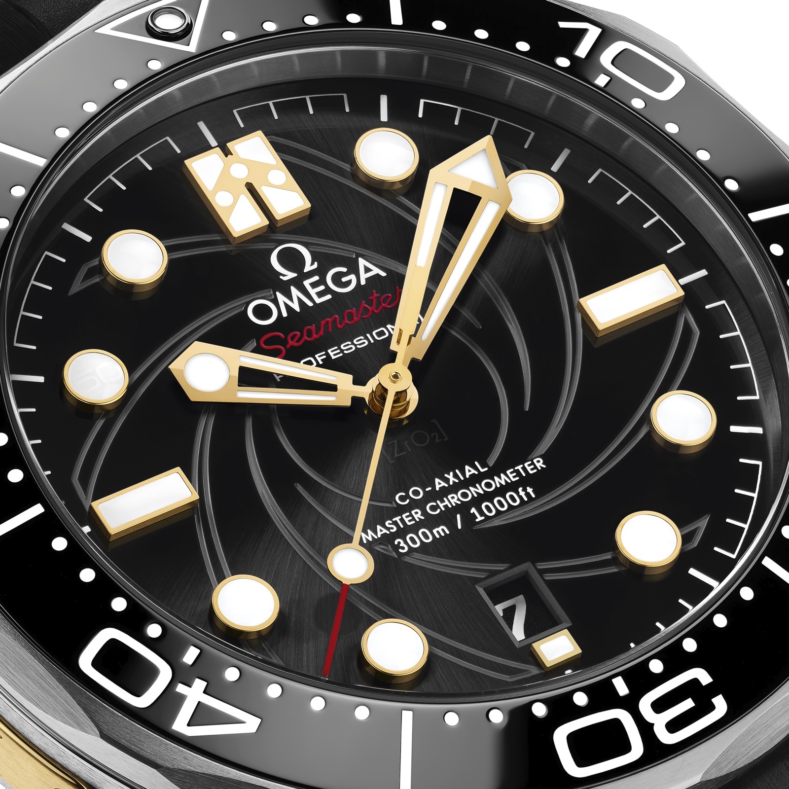 Omega Seamaster Diver 300M James Bond Limited Edition Dial