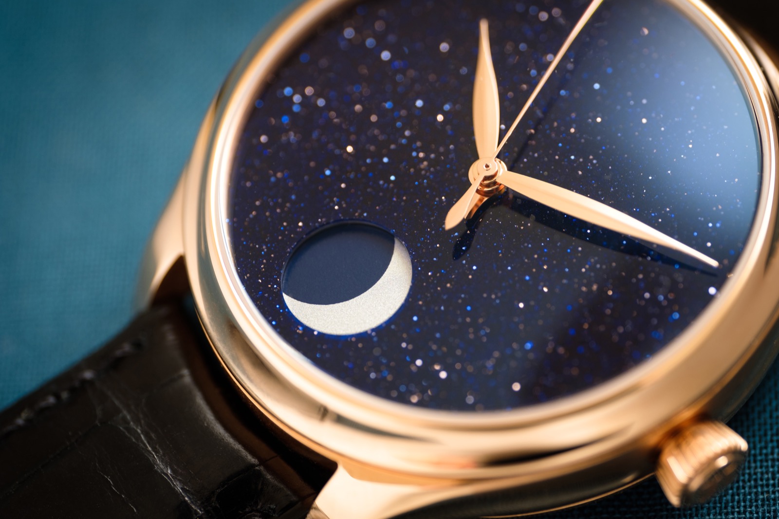 H. Moser & Cie. Endeavour Perpetual Moon Concept Aventurine