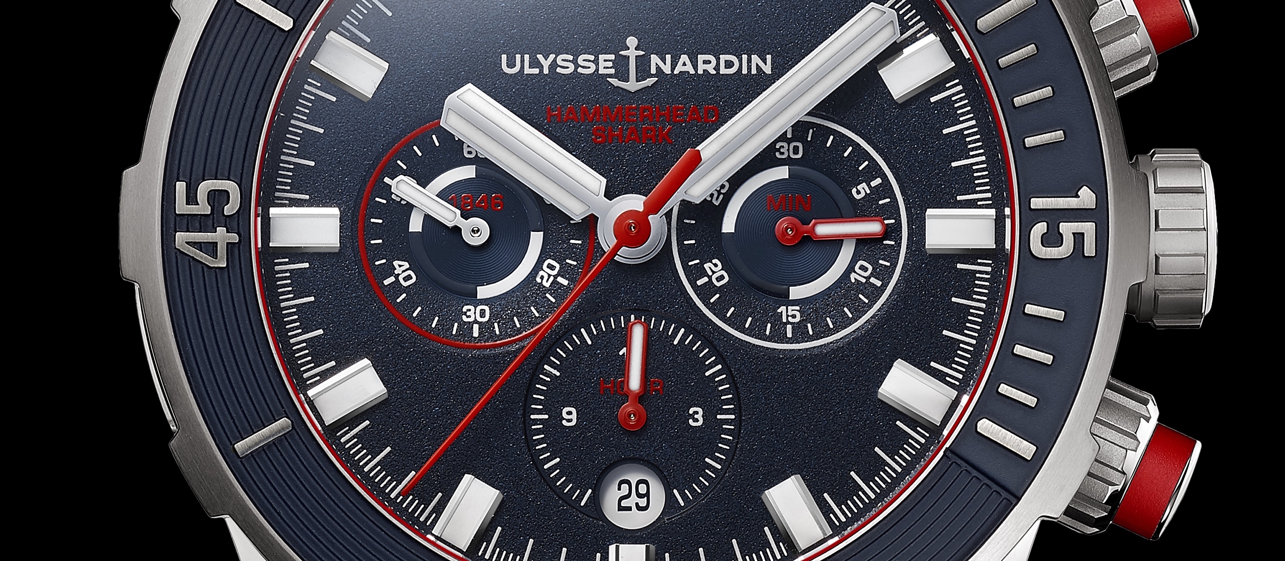 Ulysse Nardin Diver Chronograph Hammerhead Shark Limited Edition - cover