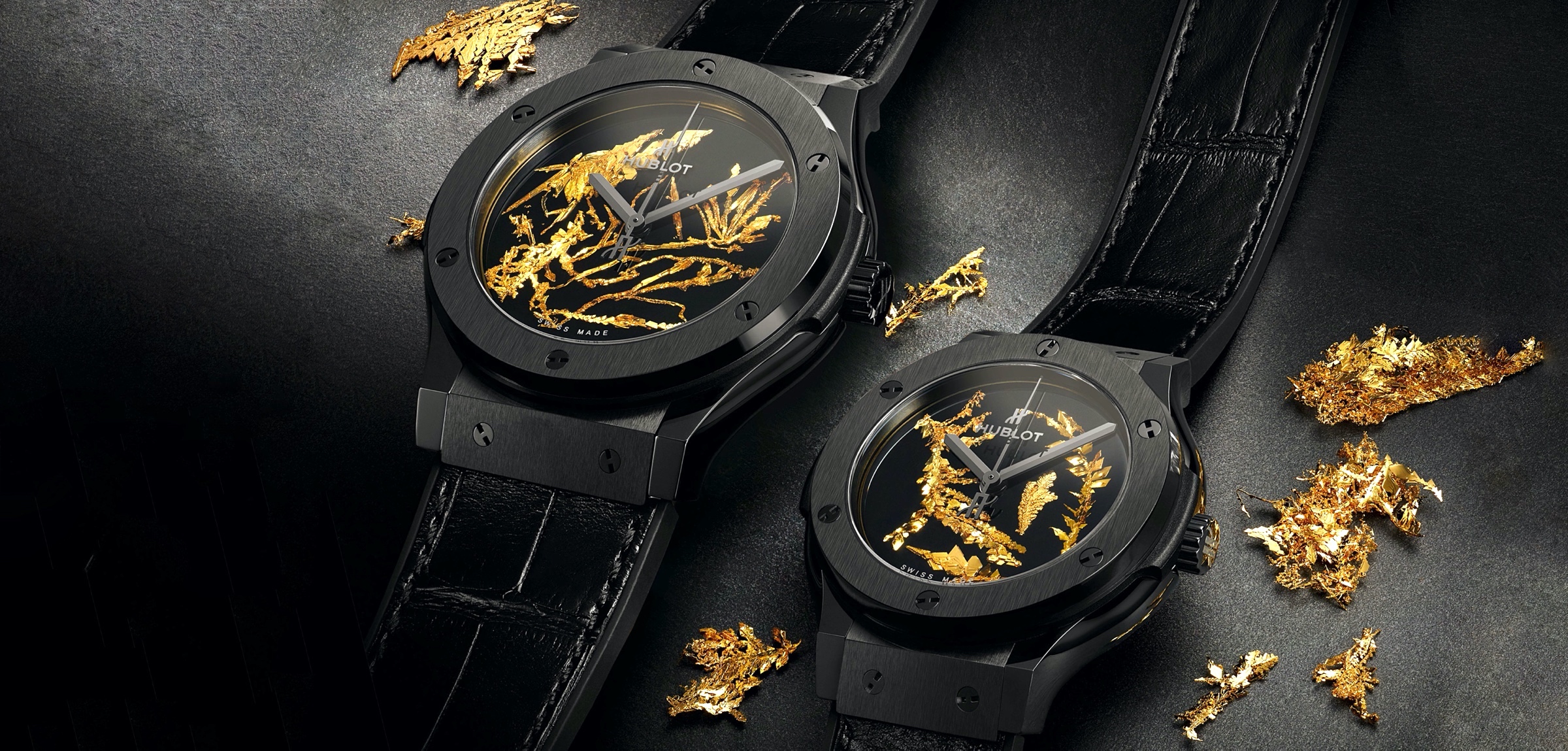 Hublot Classic Fusion Gold Crystal - cover