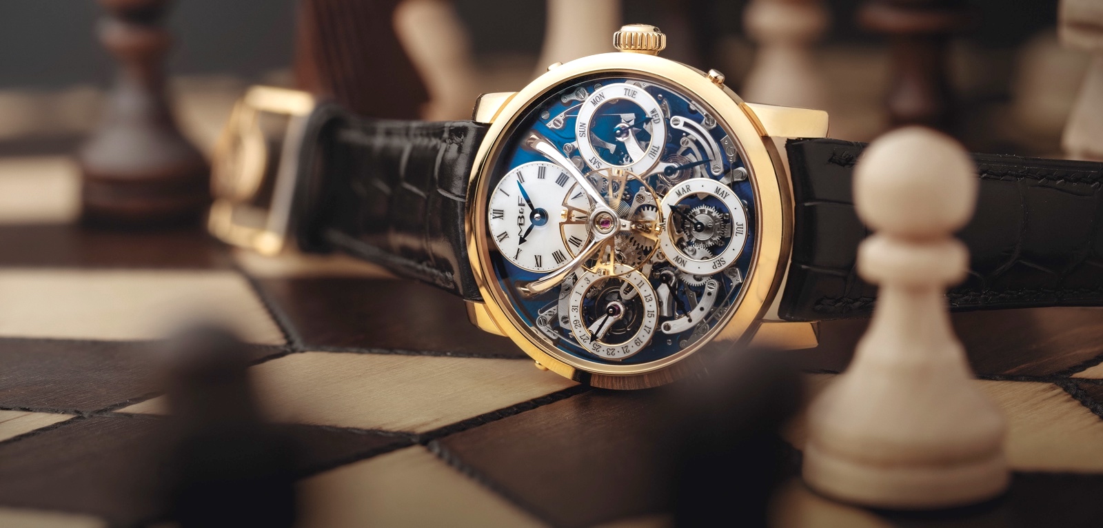 MB&F Legacy Machine Perpetual Yellow Gold Cover