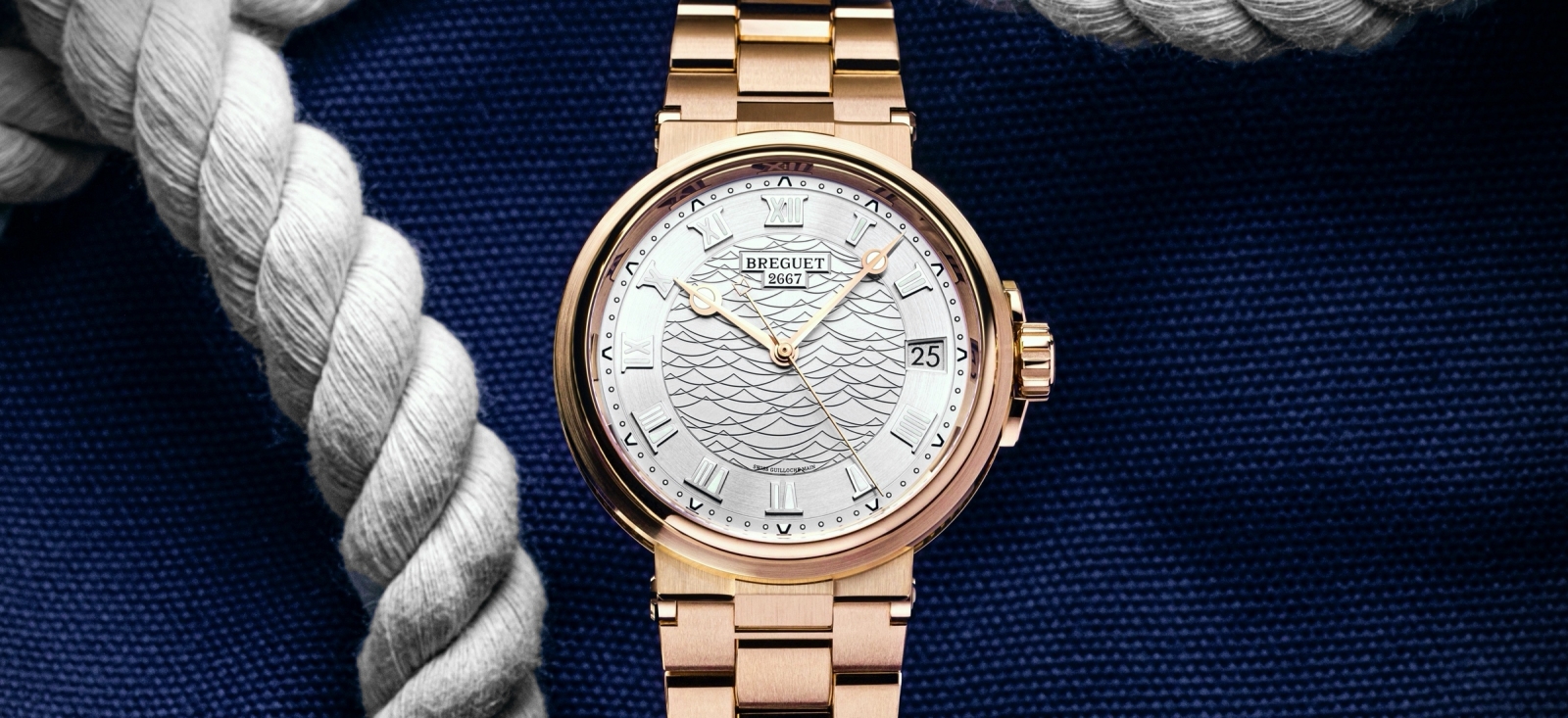 Los Breguet Marine de oro… ahora con brazalete