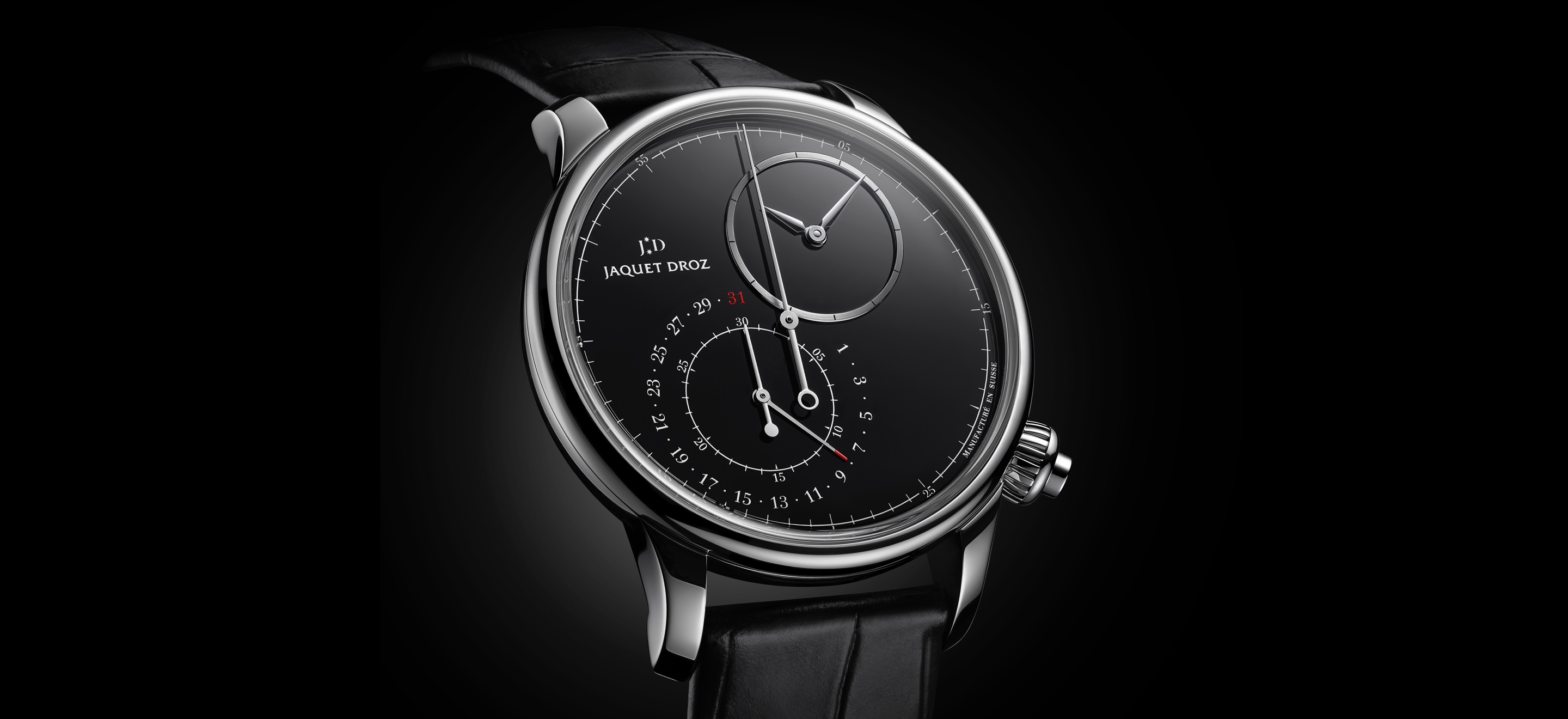 Jaquet Droz Grande Seconde Chronograph - cover black