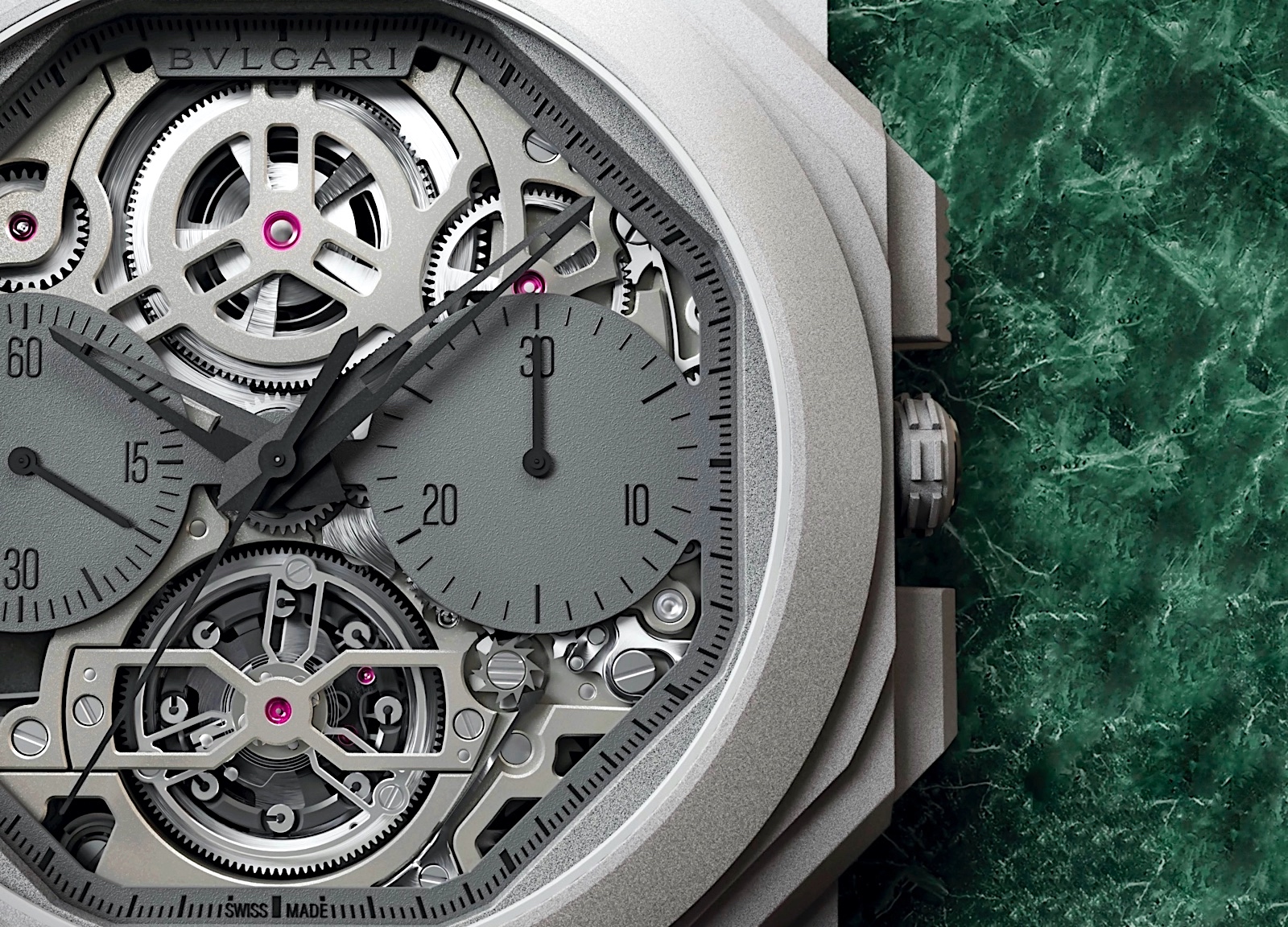 Bulgari octo finissimo discount tourbillon chronograph skeleton automatic