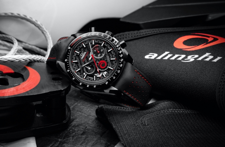 speedmaster dark side of the moon alinghi