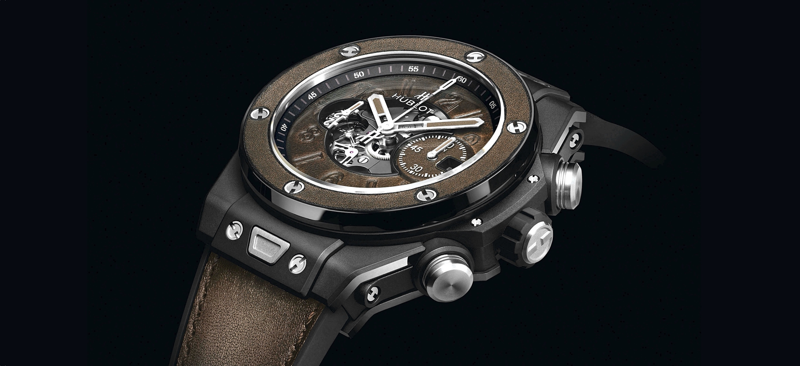 Hublot Big Bang Unico Berluti Cold Brown - cover