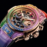 Hublot Big Bang Unico Full Baguette King Gold Rainbow