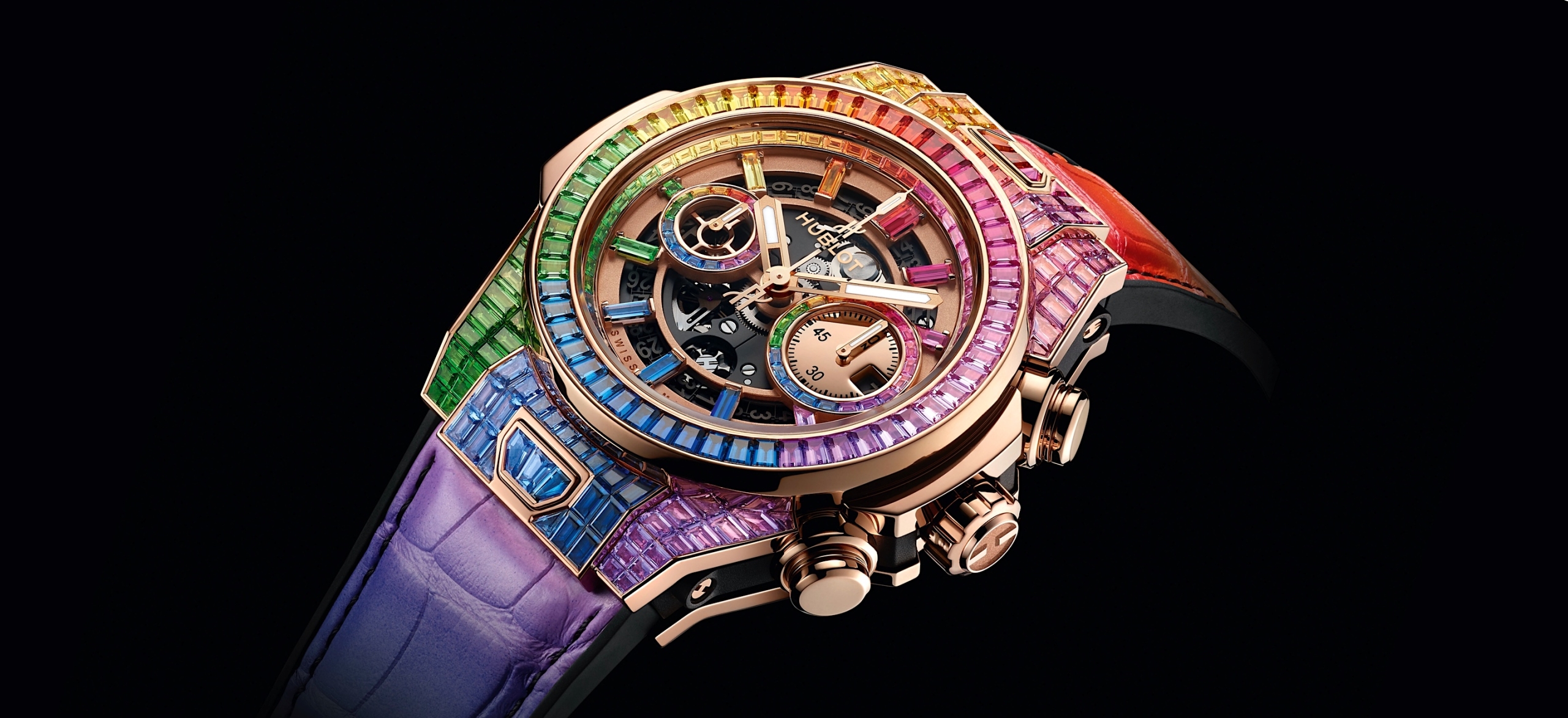 Hublot Big Bang Unico High Jewelry Rainbow - cover