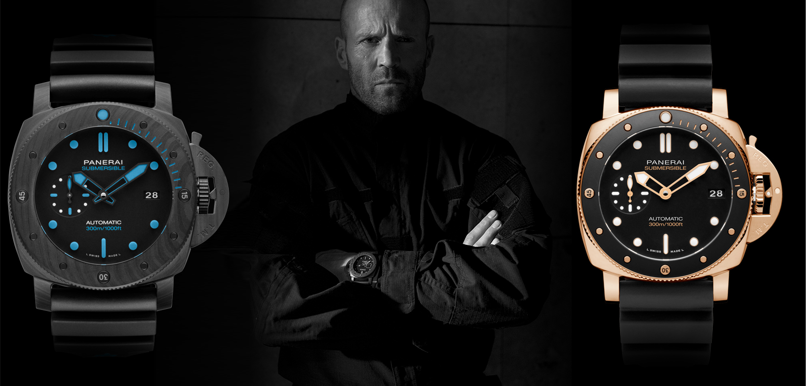 Panerai con Jason Statham en