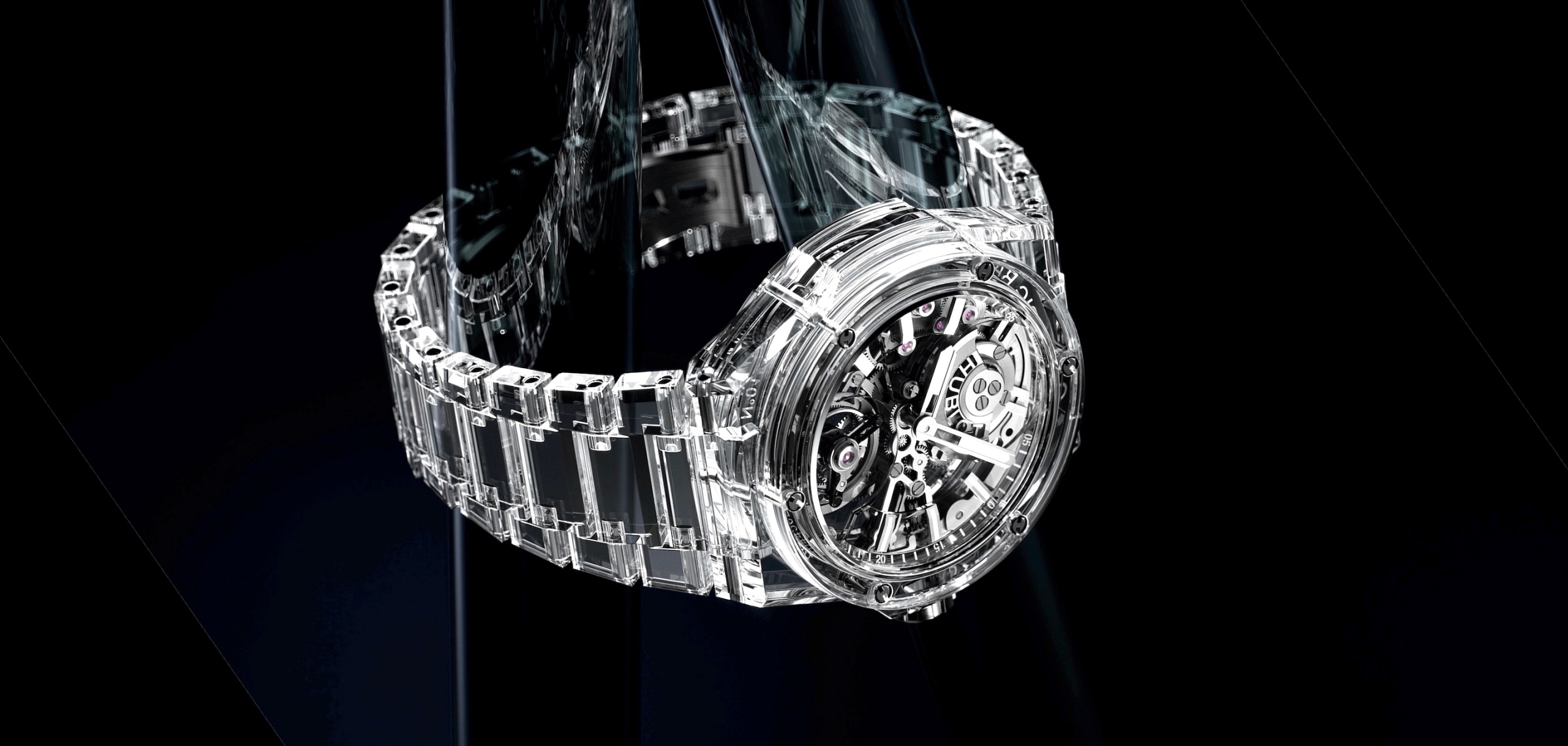 Hublot Big Bang Integral Tourbillon Full Sapphire - cover