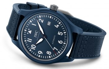 IWC presenta el Pilot’s Watch Laureus Edition 2021 en cerámica azul