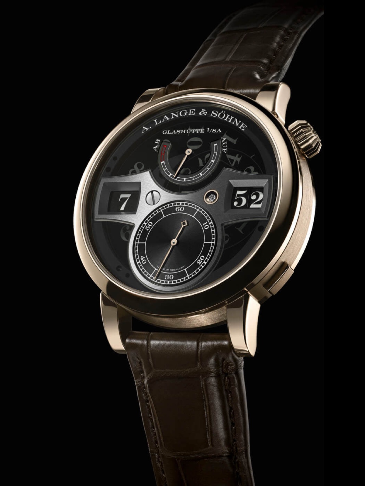 A. Lange & Söhne Zeitwerk Honey Gold "Lumen"