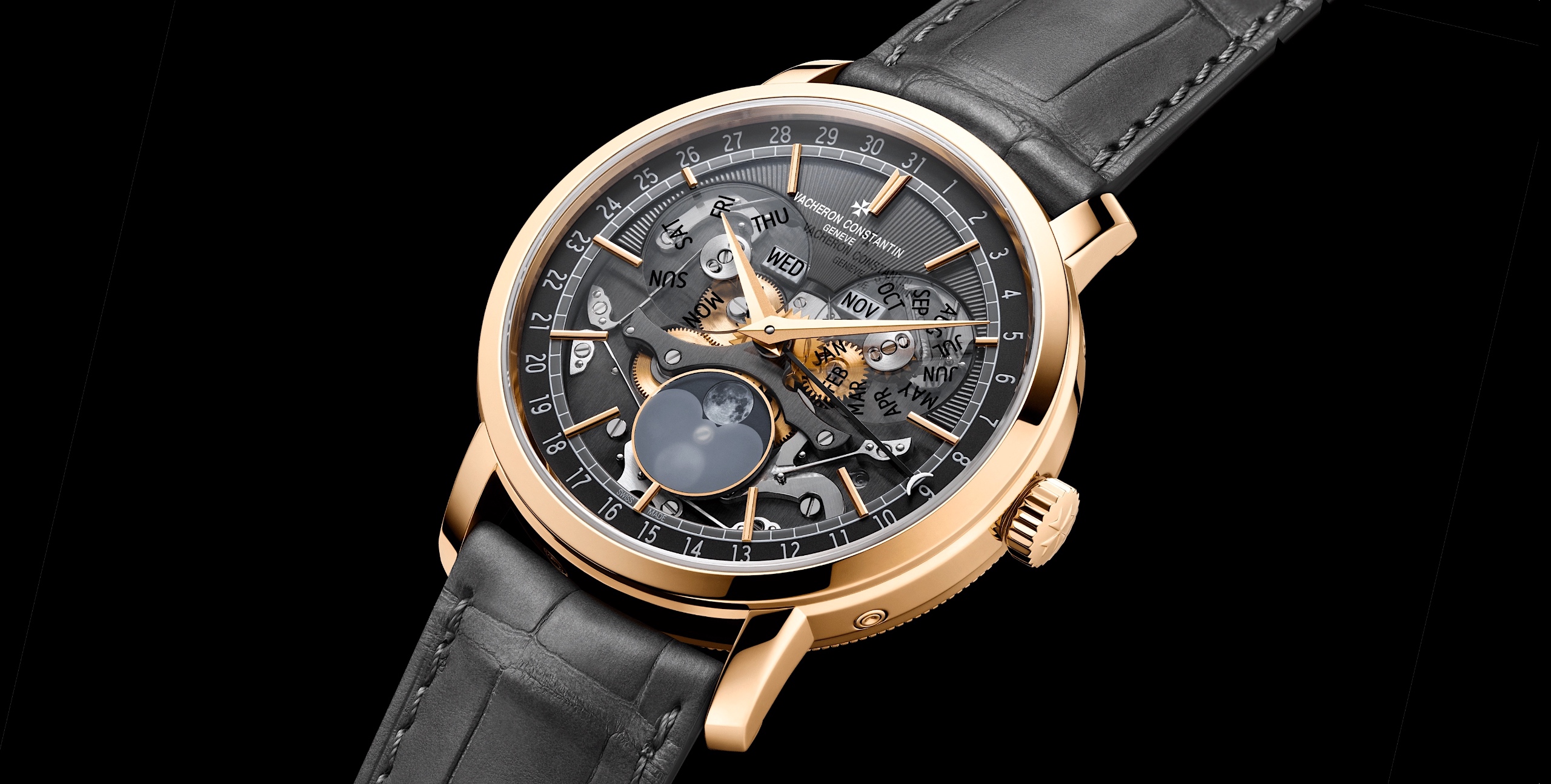 Vacheron Constantin Traditionnelle Complete Calendar Openface