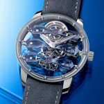 Girard-Perregaux Tourbillon with Three Flying Bridges Bucherer Blue